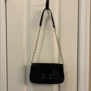 Kate Spade Black Leather Shoulder Bag